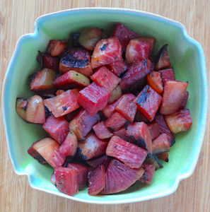 Sautéed Watermelon Radishes Bowl by Silvie Granatelli