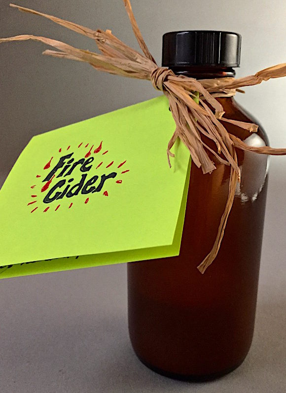 Bottled and ready to gift with a copy of the recipe