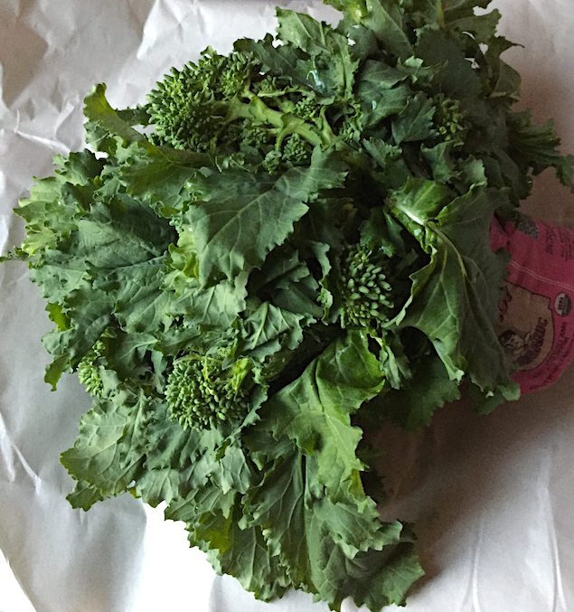 Bunch of Broccoli Rabe 